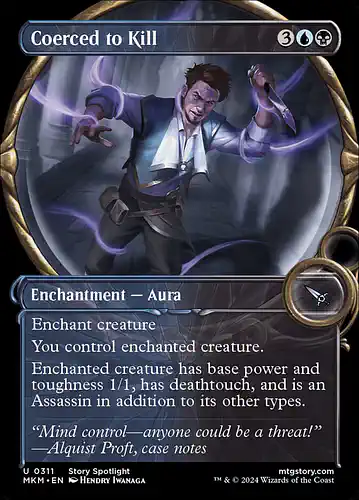 Coerced to Kill - mkm Spoiler