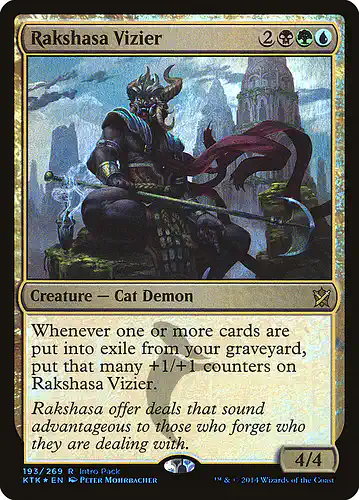 Rakshasa Vizier - ktk Spoiler