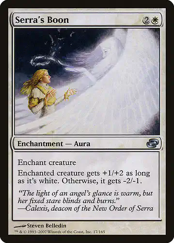 Serra's Boon - plc Spoiler