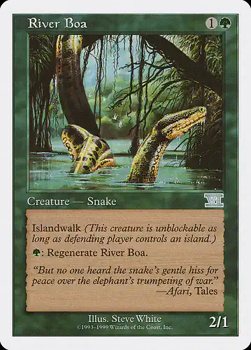 River Boa - brb Spoiler