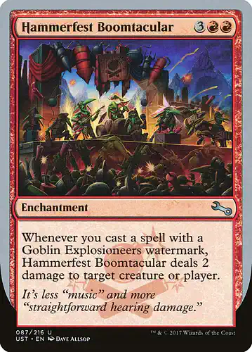 Hammerfest Boomtacular - ust Spoiler