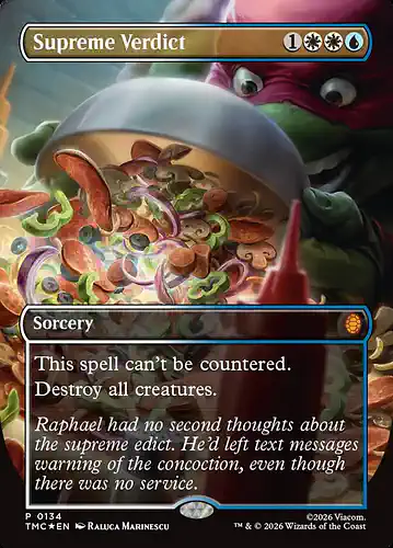 Supreme Verdict - tmc Spoiler