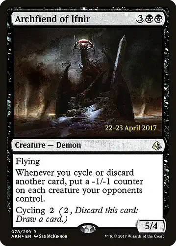 Archfiend of Ifnir - akh Spoiler