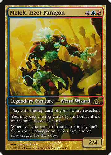 Melek, Izzet Paragon - dgm Spoiler