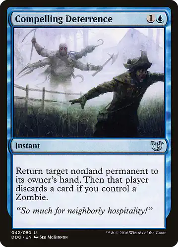 Compelling Deterrence - ddq Spoiler