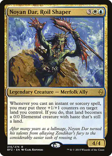 Noyan Dar, Roil Shaper - bfz Spoiler
