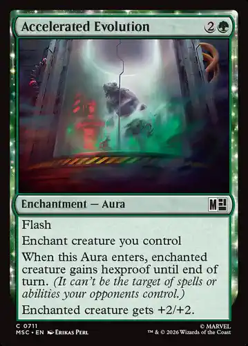 Accelerated Evolution - msc Spoiler