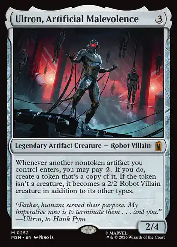Ultron, Artificial Malevolence - msh Spoiler