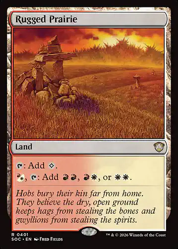 Rugged Prairie - soc Spoiler