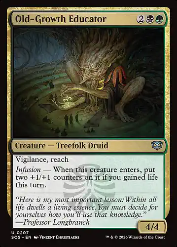 Old-Growth Educator - sos Spoiler