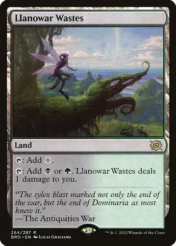 Llanowar Wastes - bro Spoiler