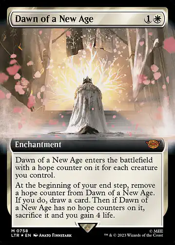 Dawn of a New Age - ltr Spoiler