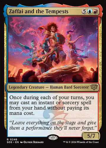 Zaffai and the Tempests - sos Spoiler