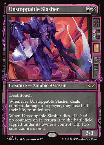 Unstoppable Slasher - dsk Spoiler