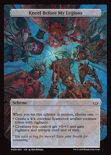 Kneel Before My Legions - dsc Spoiler