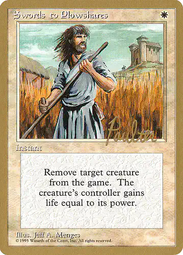 Swords to Plowshares - ptc Spoiler