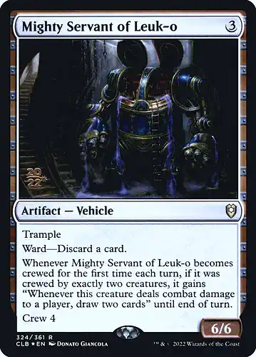 Mighty Servant of Leuk-o - clb Spoiler