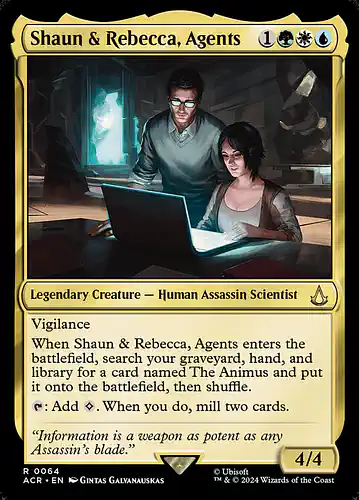 Shaun & Rebecca, Agents - acr Spoiler