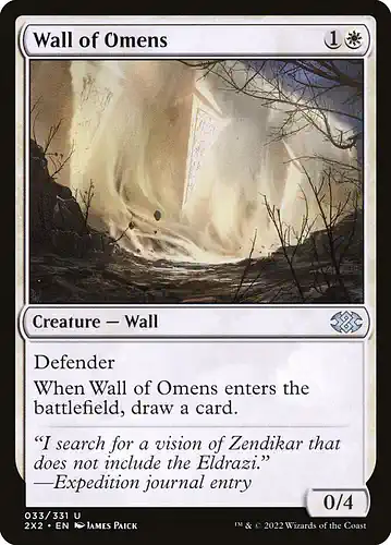 Wall of Omens - 2x2 Spoiler