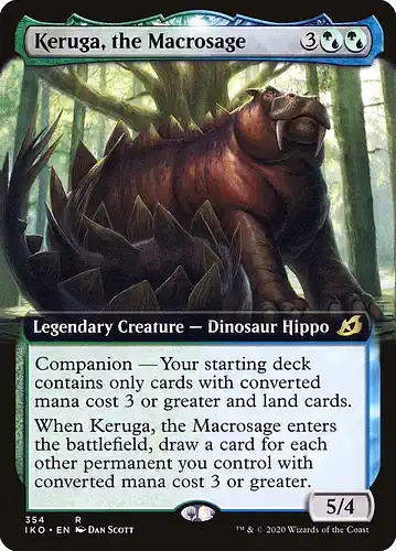 Keruga, the Macrosage - iko Spoiler