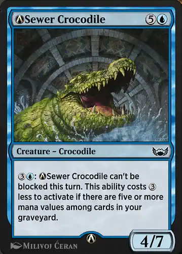 A-Sewer Crocodile - snc Spoiler