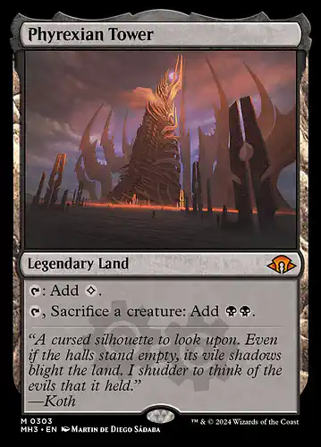 Phyrexian Tower - mh3 Spoiler