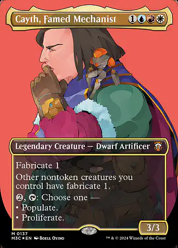 Cayth, Famed Mechanist - m3c Spoiler