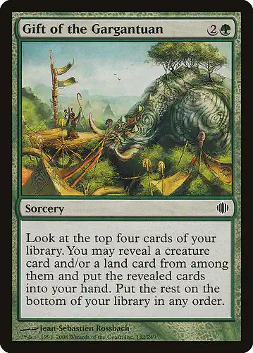 Gift of the Gargantuan - ala Spoiler