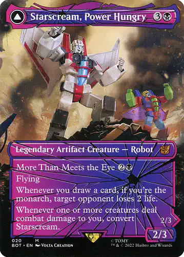 Starscream, Power Hungry - bot Spoiler