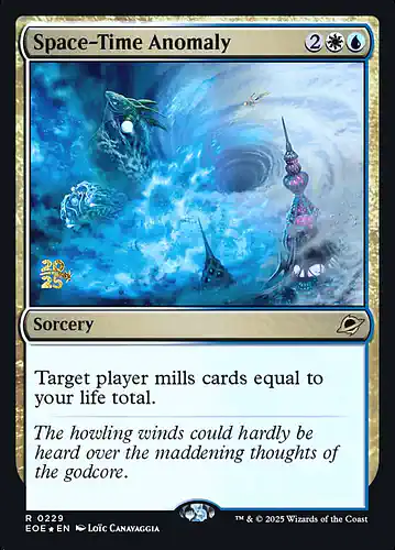 Space-Time Anomaly - eoe Spoiler