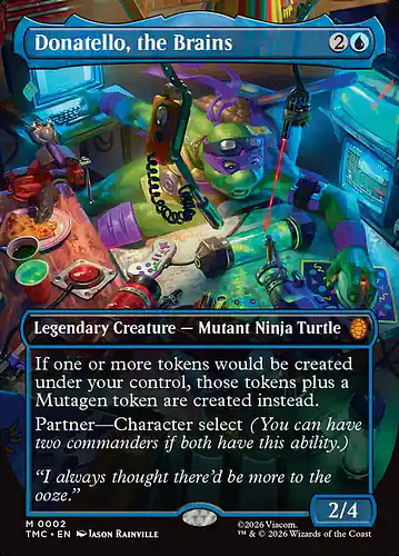 Donatello, the Brains - tmc Spoiler