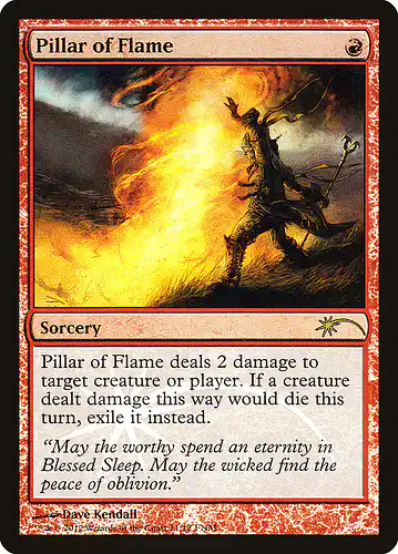 Pillar of Flame - f12 Spoiler