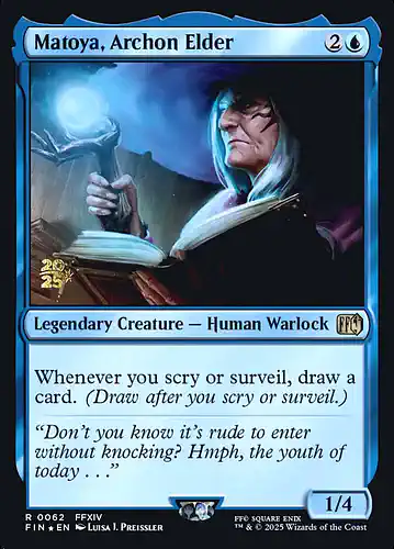 Matoya, Archon Elder - fin Spoiler