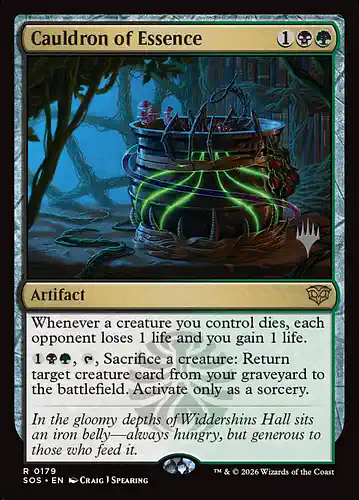 Cauldron of Essence - sos Spoiler