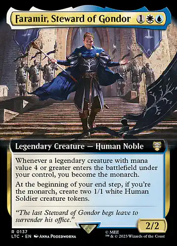 Faramir, Steward of Gondor - ltc Spoiler