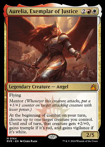 Aurelia, Exemplar of Justice - rvr Spoiler