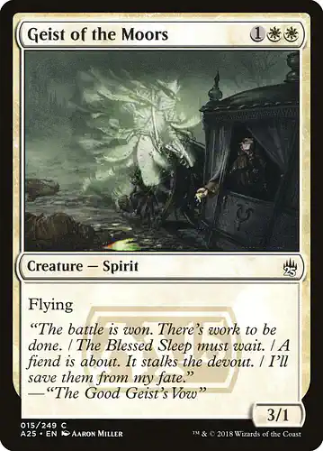 Geist of the Moors - a25 Spoiler