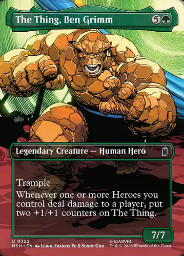 The Thing, Ben Grimm - msh Spoiler