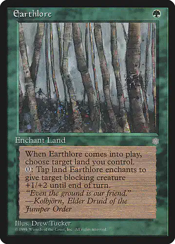 Earthlore - ice Spoiler