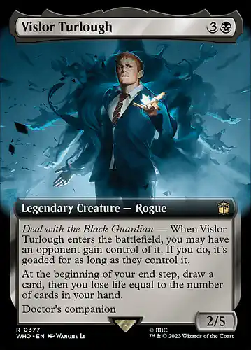Vislor Turlough - who Spoiler