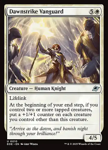 Dawnstrike Vanguard - eoe Spoiler