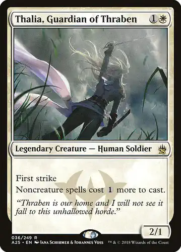 Thalia, Guardian of Thraben - a25 Spoiler