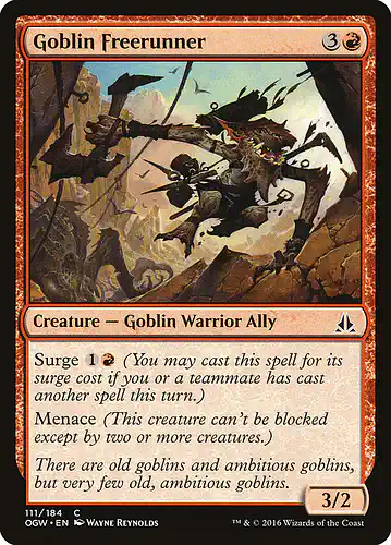 Goblin Freerunner - ogw Spoiler