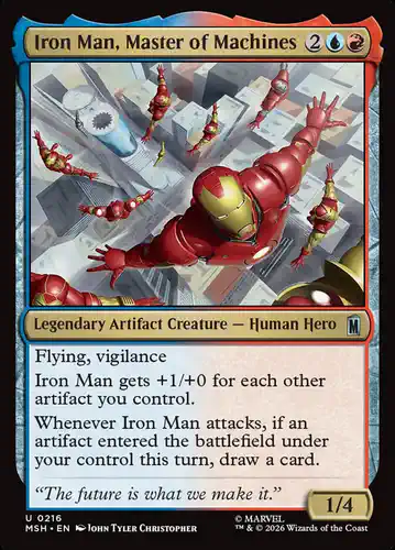 Iron Man, Master of Machines - msh Spoiler