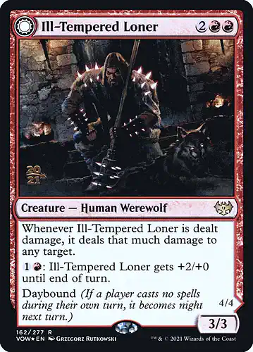 Ill-Tempered Loner - vow Spoiler