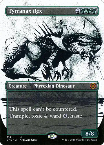 Tyrranax Rex - one Spoiler