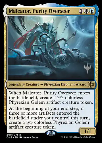 Malcator, Purity Overseer - one Spoiler