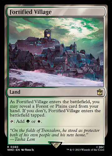 Fortified Village - who Spoiler