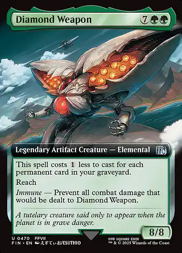 Diamond Weapon - fin Spoiler
