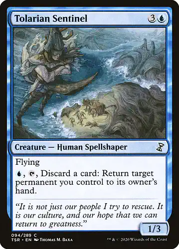Tolarian Sentinel - tsr Spoiler